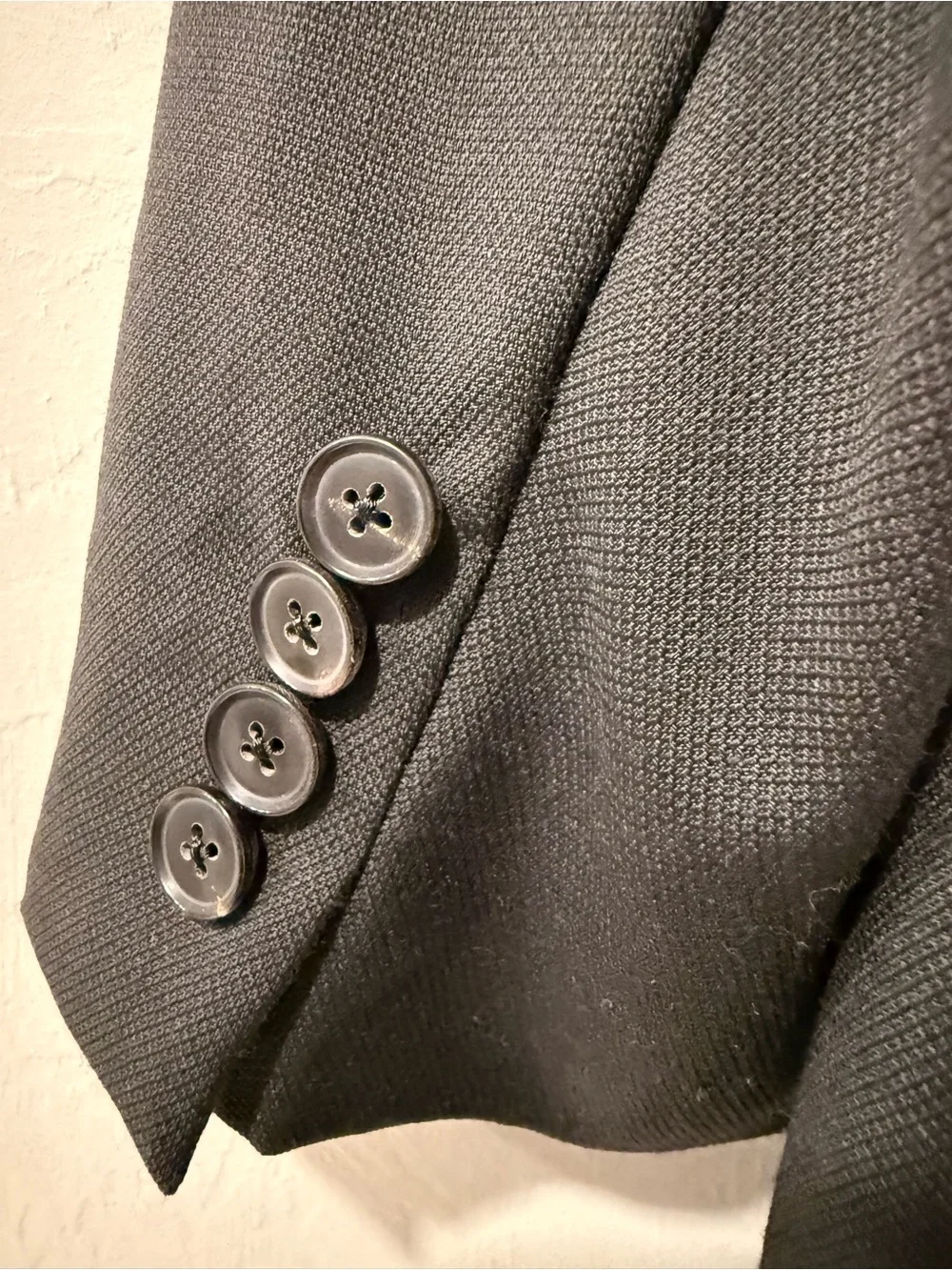 Hugo Boss Black Two-Button Sport Coat with Notch Lapel